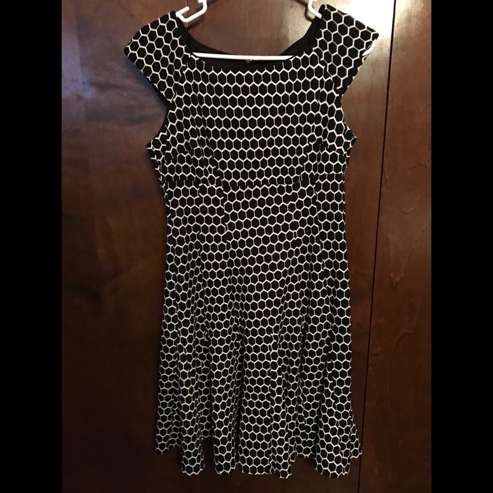 Black and White Dress